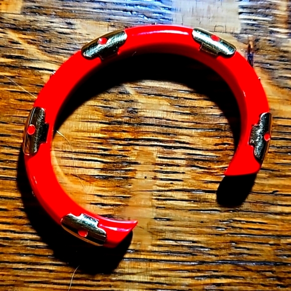 (Christmas colr:) )Authentic Louis Vuitton  ceramic bracelet - Picture 2 of 6